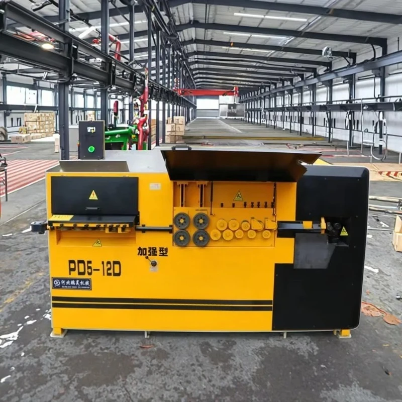 Customized Full-Auto Rebar Stirrup Bender Machine 4-12mm CNC Stainless Steel & Carbon Steel PLC Controlled High-Speed Bending Ma