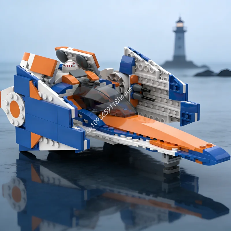 

280 деталей MOC «Клон-батальон», модульный строительный набор «Уличный пейзаж», модель «Звездная битва», конструктор, рождественский подарок, игрушка для детей, строительные блоки