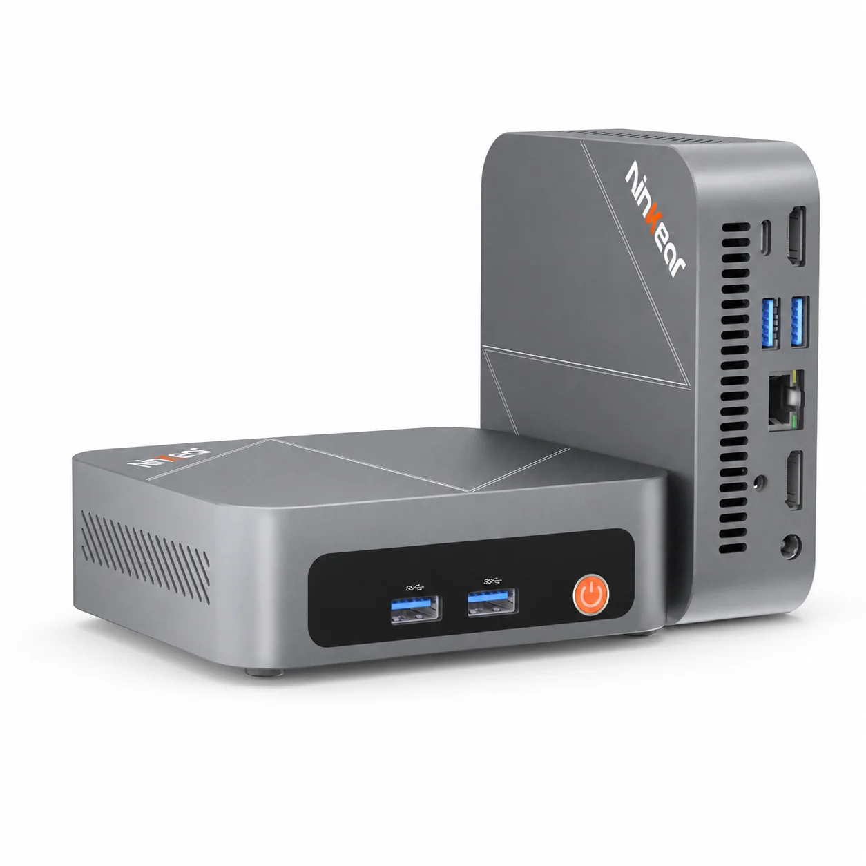 Ninkear M7 Mini PC, Intel Core i7-1185G7 bis 4,8 GHz, 16 GB DDR4 RAM 512 GB SSD, Windows 11 Pro, drei 4K-Displays, WiFi 6, Bluetooth 5.2, Dual HDMI, USB-C, 2,5G LAN, ultraleiser Desktop-Computer