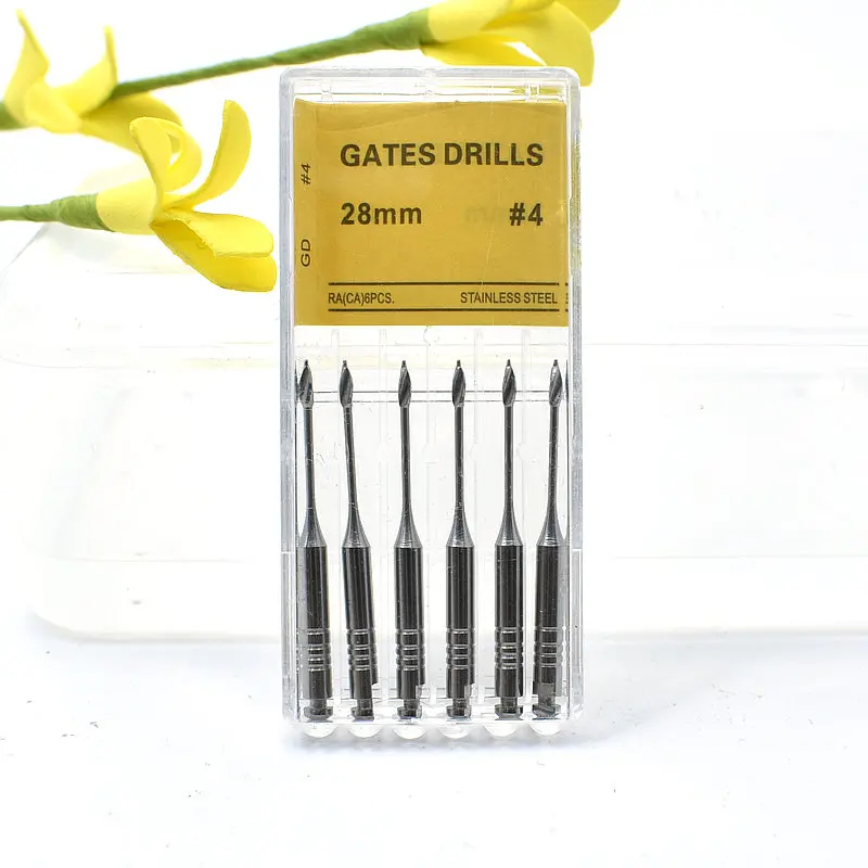 Dental Gates Bohrer 28/32mm Endodontische Reamer Bohrfräser Gates Glidden Endo-Feilen Zahnarztmaterialien – Detail 7