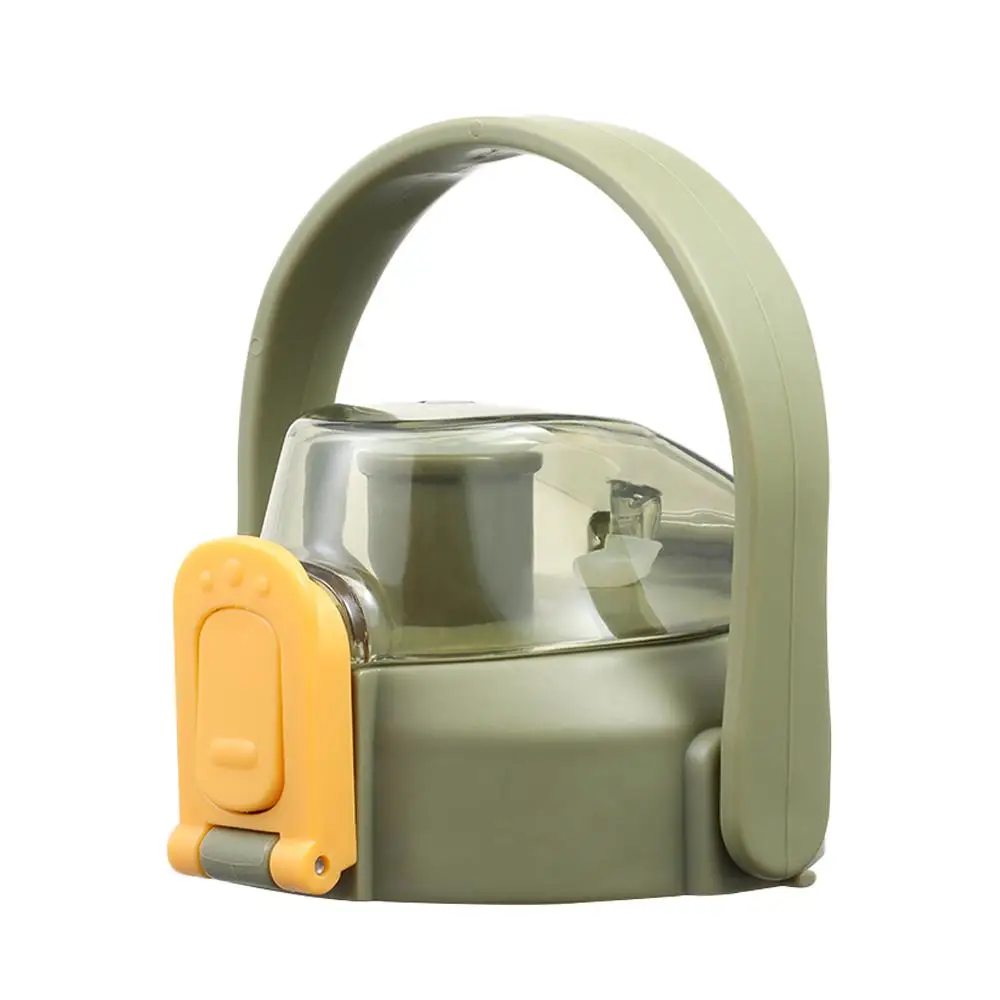 1Pcs Durable Tumber Bottle Lid Splash Spill Proof Therms Cup Cap Bottle Accessory with Handle Cup Lid For 1000/1200/1500/1800ml