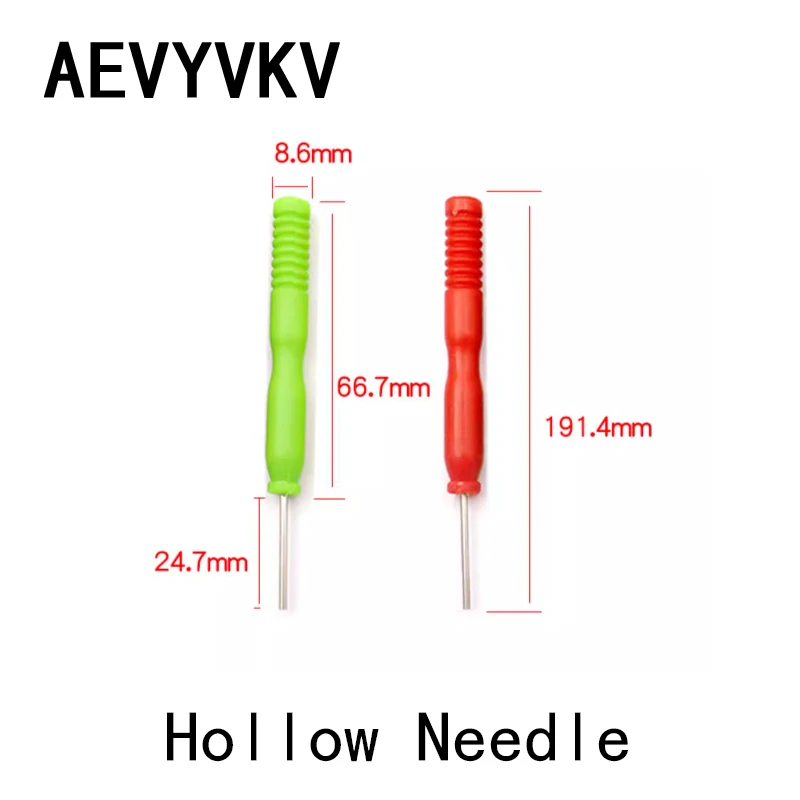 Agujas huecas para desoldar, herramienta de componentes electrónicos de acero inoxidable, kits de agujas de núcleo hueco de estaño antiadherente, 8 unids/lote