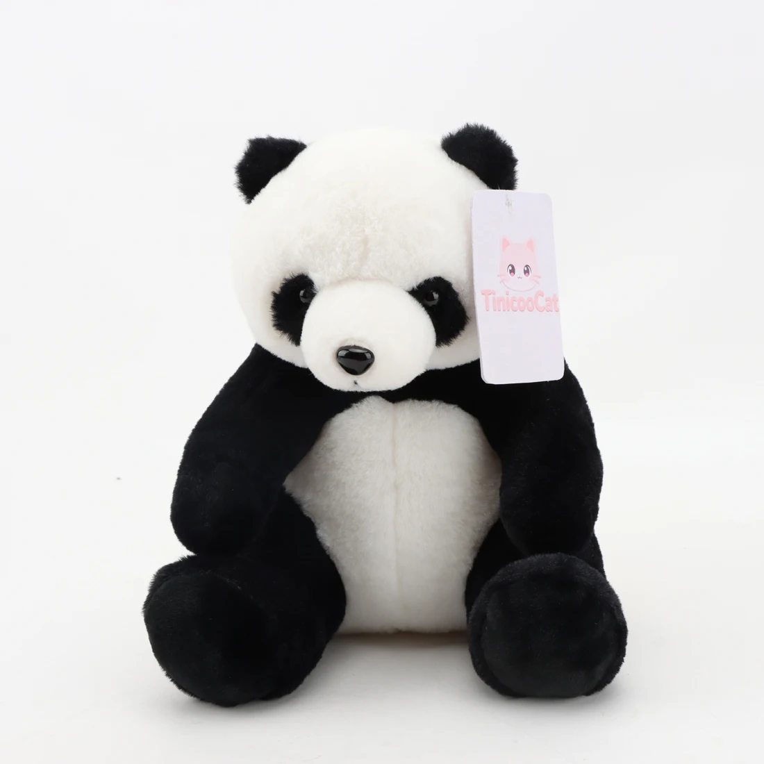 

TinicooCat 23cm Cute Panda Bear Plush Toy Cute Soft Stuffed Lovely Dolls Cute Panda Dolls Funny Christmas Birthday Gift for Kids