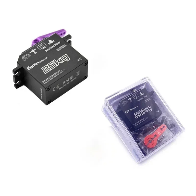 GX GX3325BLS 25KG Waterproof Brushless Servo - High Voltage Digital Magnetic Induction RC Crawler Robot Part