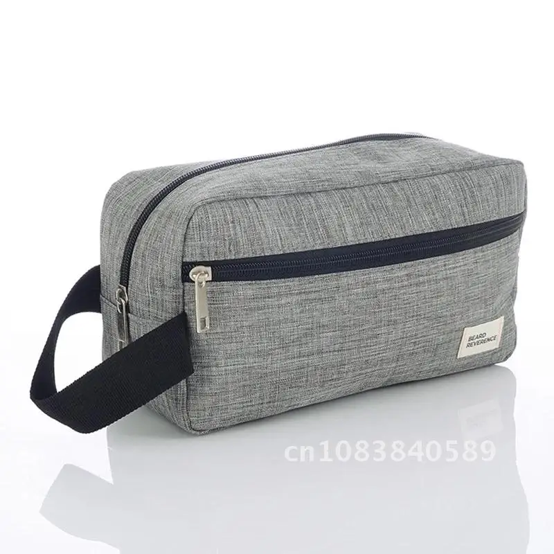 

Waterproof Travel Toiletries Storage Bag Men's Shaving Bag and Female Cosmetics Wash Supplies Organizer Bag