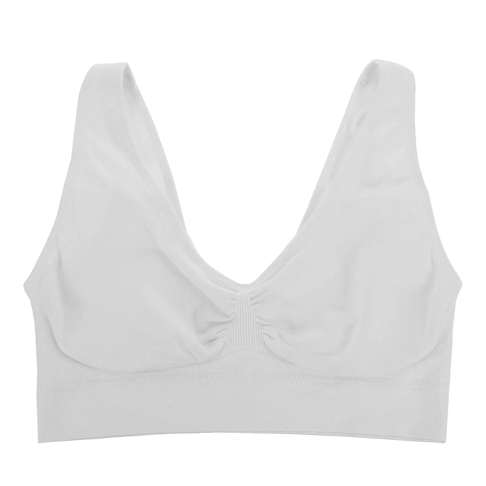 

1Pcs Wireless No Steel Ring Yoga Bra Breathable Comfortable Soft Stretch Sports Vest Running Fitness Tank