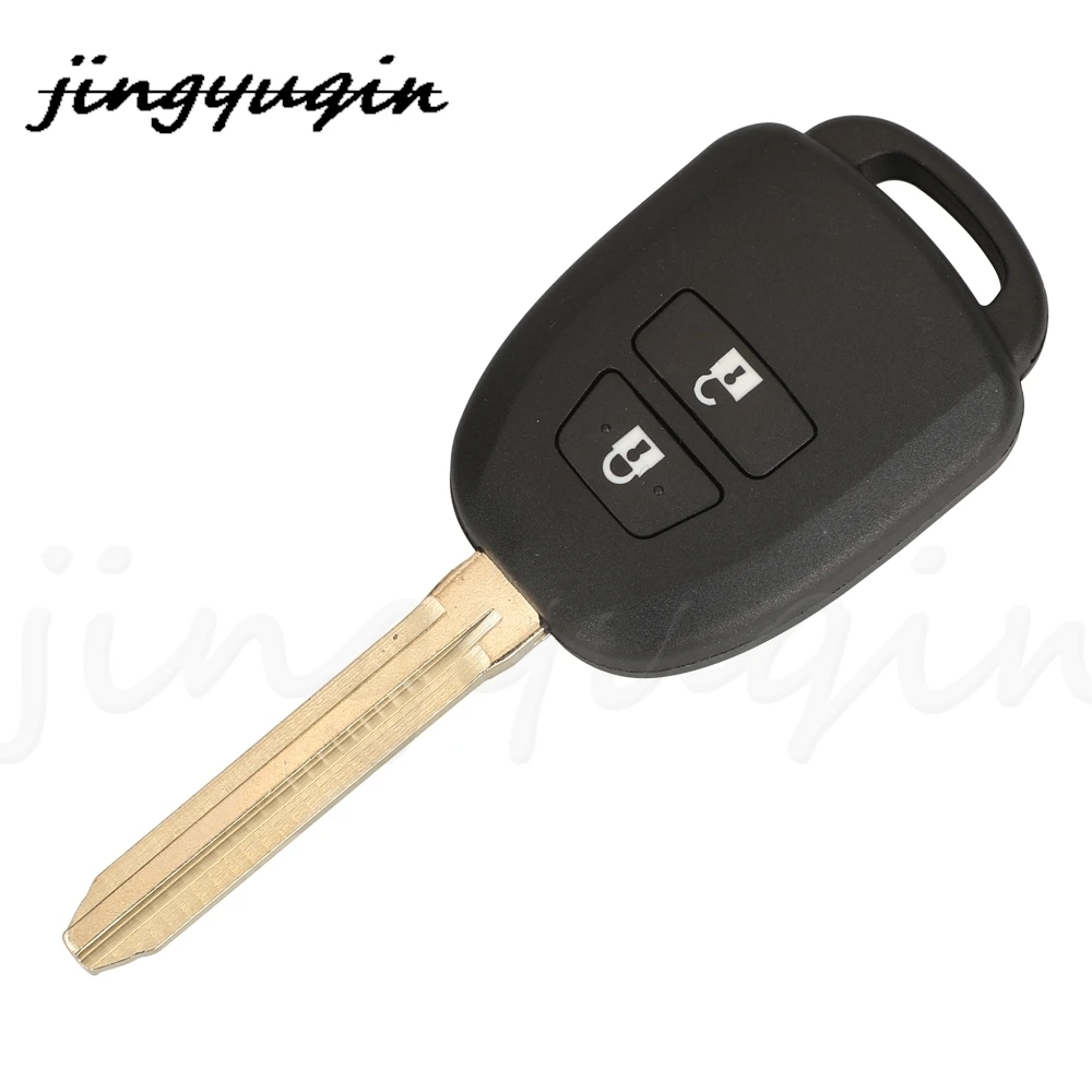 Jingyuqin HYQ12BDP   89070-42880 Car Remote Key 314mhz H-8a Chip For Toyota Tacoma Combo Rav4 Kluger Highlander Toy43 Blade