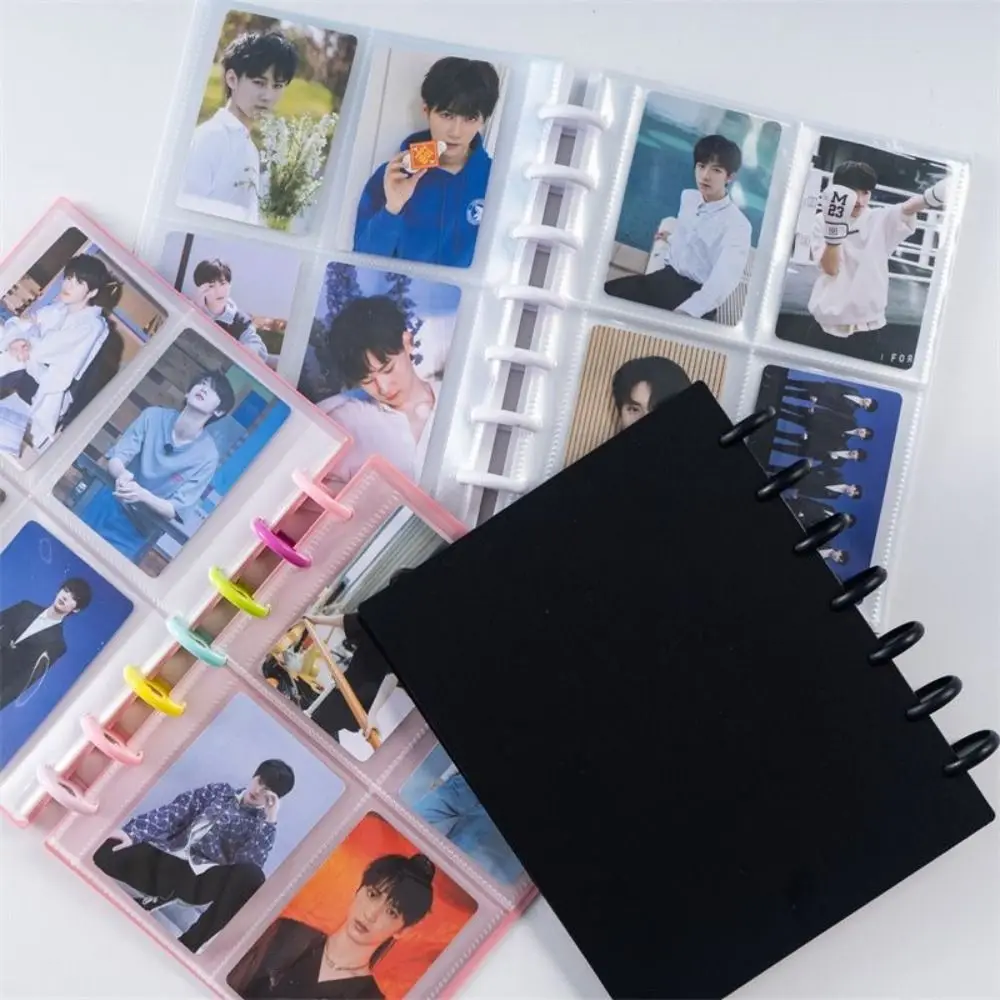 Multi-pockets 3 Inch Photo Album INS Style Idol Cards Collect Book Kpop Card Holder Loose-leaf Binder Photocard Holder