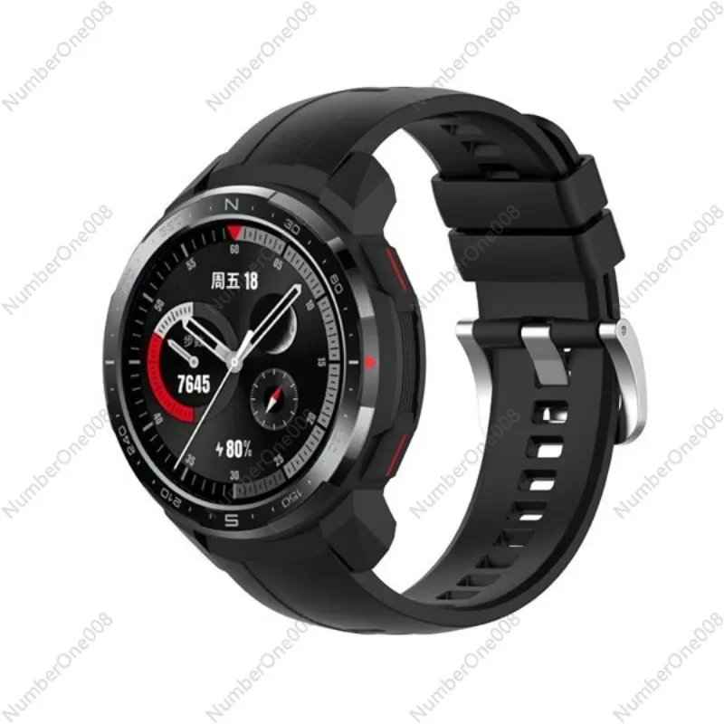 Original   GS Pro Sports Smart Watch 25 Days Battery 5ATM Waterproof Blood Oxygen Heart Rate Monitor Bluetooth Calls