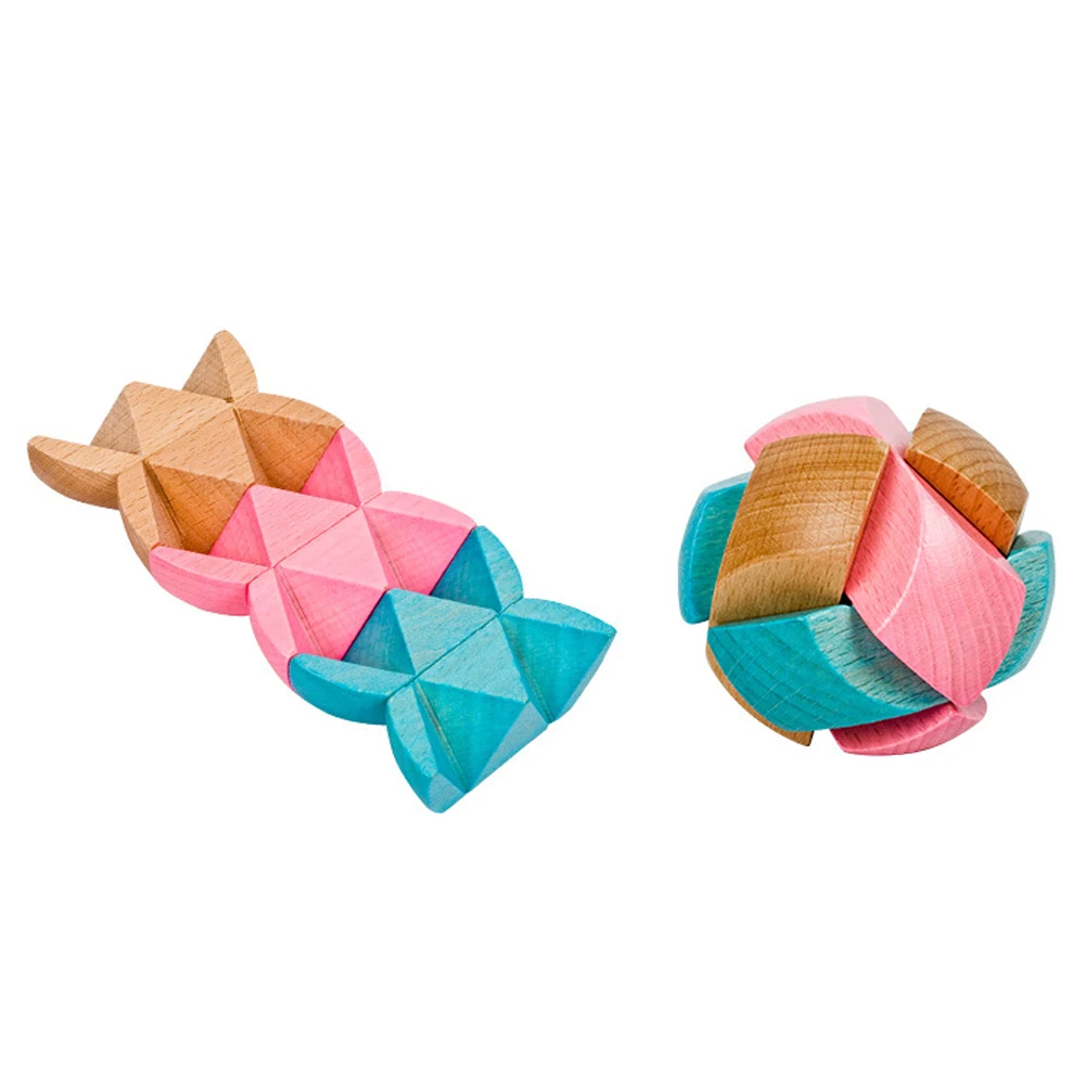 

Football Wooden Puzzle For Kids Adults Brain Teaser Hand-Eye Coordination Stress Relief