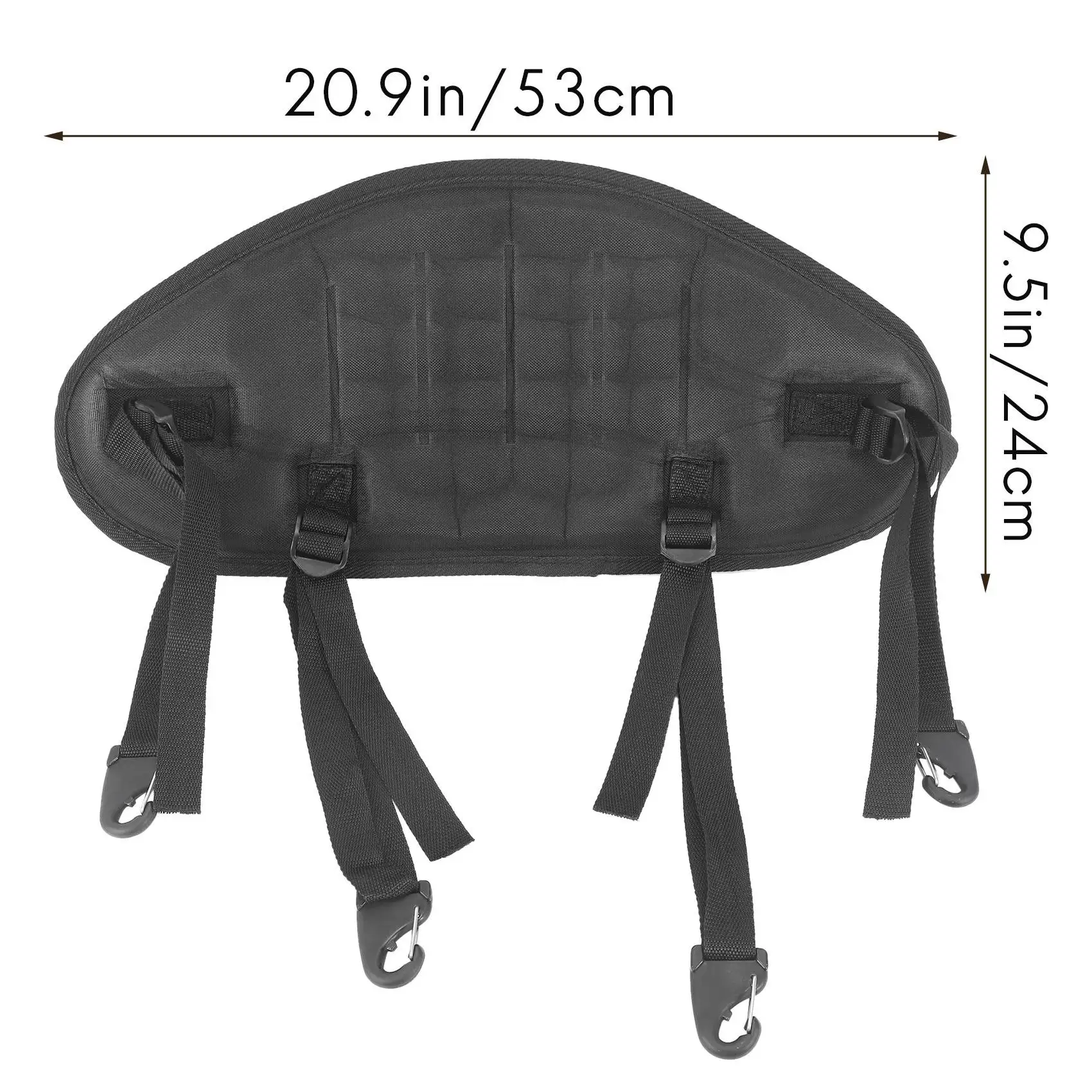1 قطعة قابل للتعديل كاياك وسادة الزورق حماية البيئة مقعد الظهر الراحة وسادة كاياك لينة سميكة الظهر دعم وسادة غنية