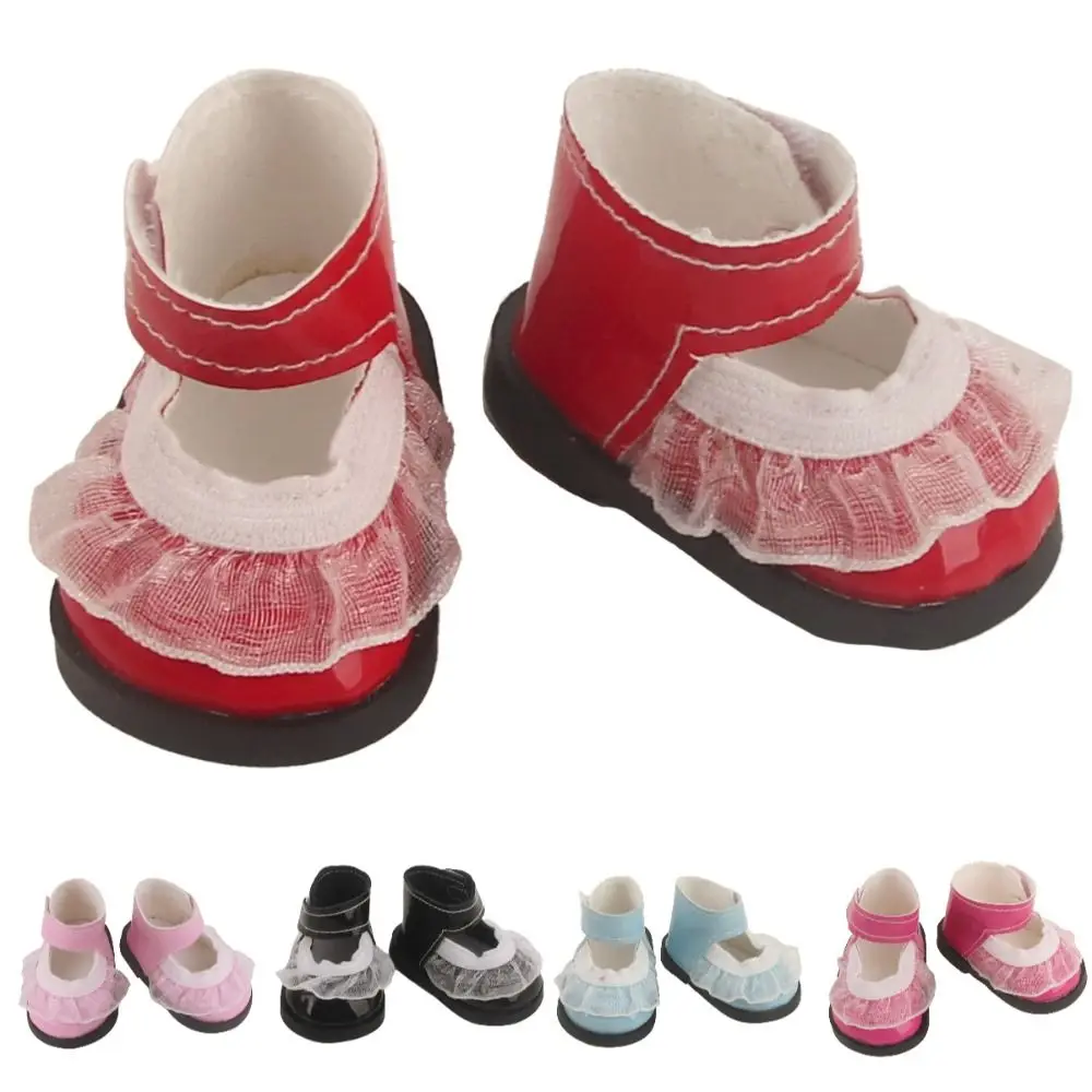 

Новые кукольные туфли 5,5 см 35 см из искусственной кожи, кукольная кожаная обувь ручной работы, сменная обувь для кукол, сделай сам, мини-кукольная обувь, игрушки для кукол