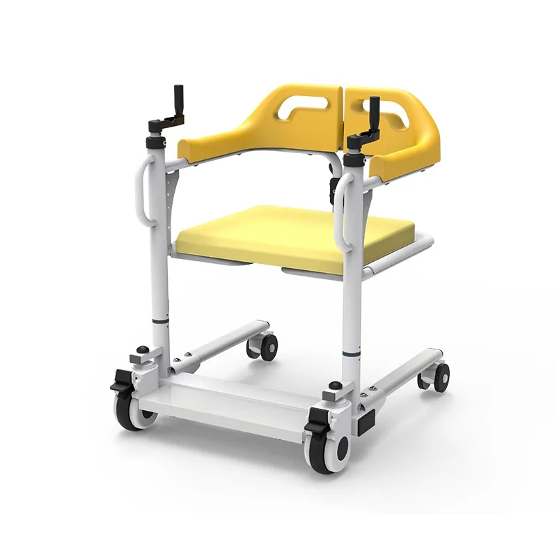 Multi-Functional Hand-Operated Lift Transposition Chair (Manumotive) for Bedridden Elderly Paralyzed Patients 150kg Capacity