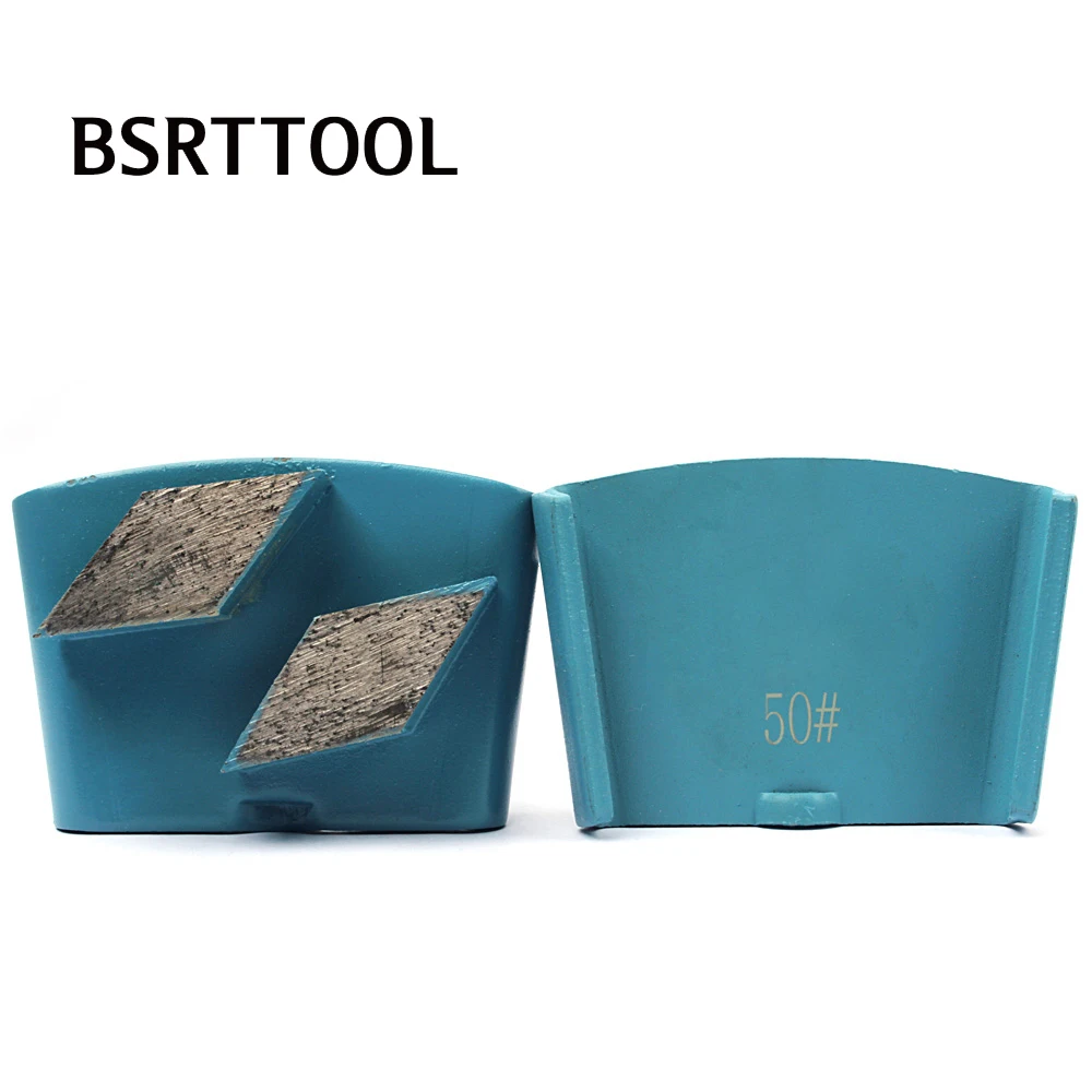 BSRTTOOL Sàn Bê Tông Mài Kim Cương Kim Loại Miếng Đánh Bóng Kim Cương Lưỡi Dao Xay Đĩa Cho Sàn Thô Đánh Bóng