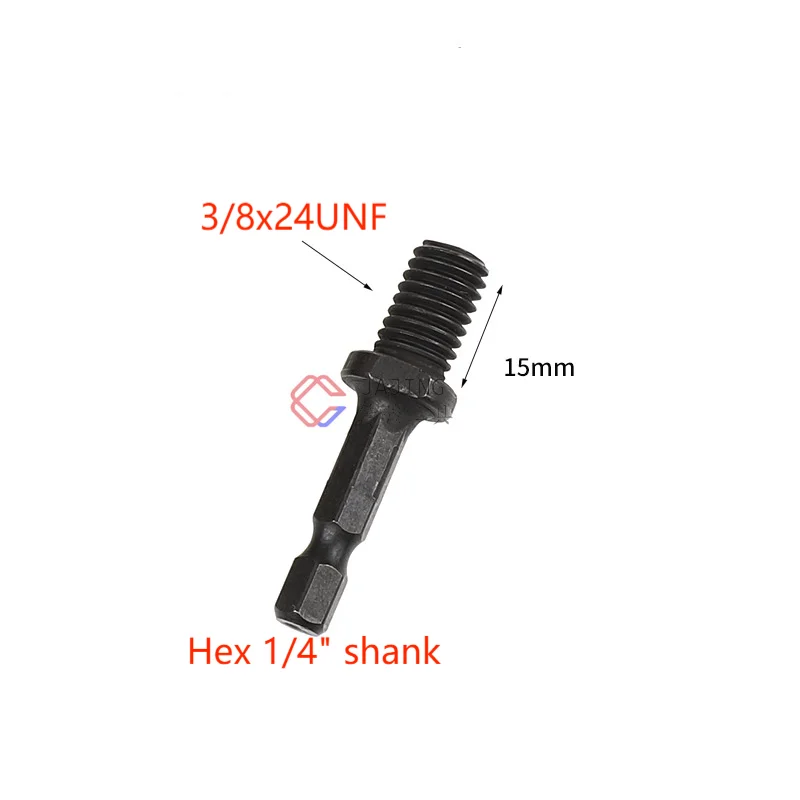 Адаптер для шатуна SDS PLUS 1/2 -20UNF 3/8-24UNF, шестигранный винт, искусственное удлинение для планшетов