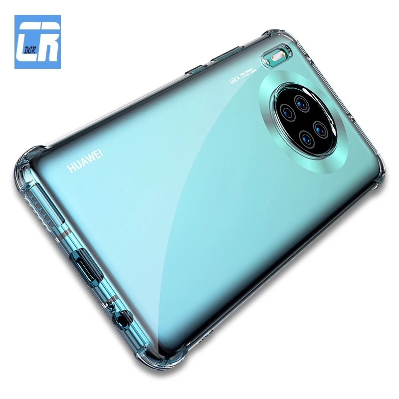 Shockproof Silicone Case for Huawei Mate 50 40 30 20 10 Nova 8 9 Pro P60 P40 P30 P20 Lite Y9A Y9S Y7 Y9 Prime 2019 Clear Cover