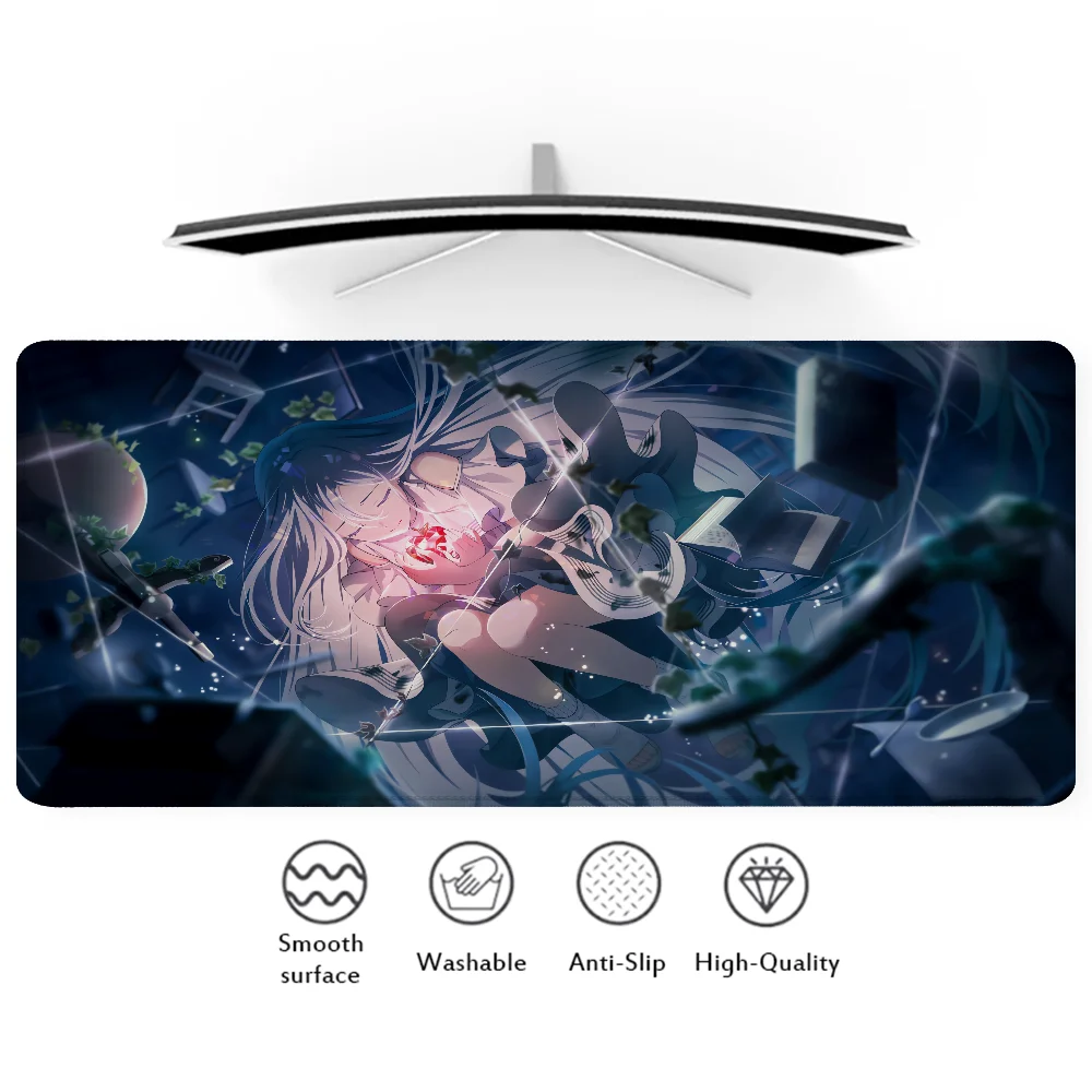 Mouse Pad Big Mousepad Gaming Accessories Gamer Extended Pad Gaming Mats Desk Mat P-project S-sekai Mausepad Office Rug Mouspad