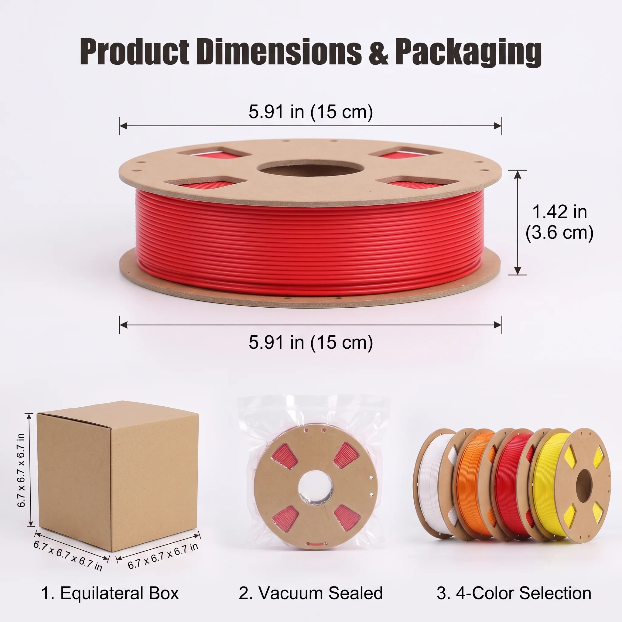 Filamento PLA 4 Colori 1.75mm  - Pla Filament 1.75Mm recensione e prezzo