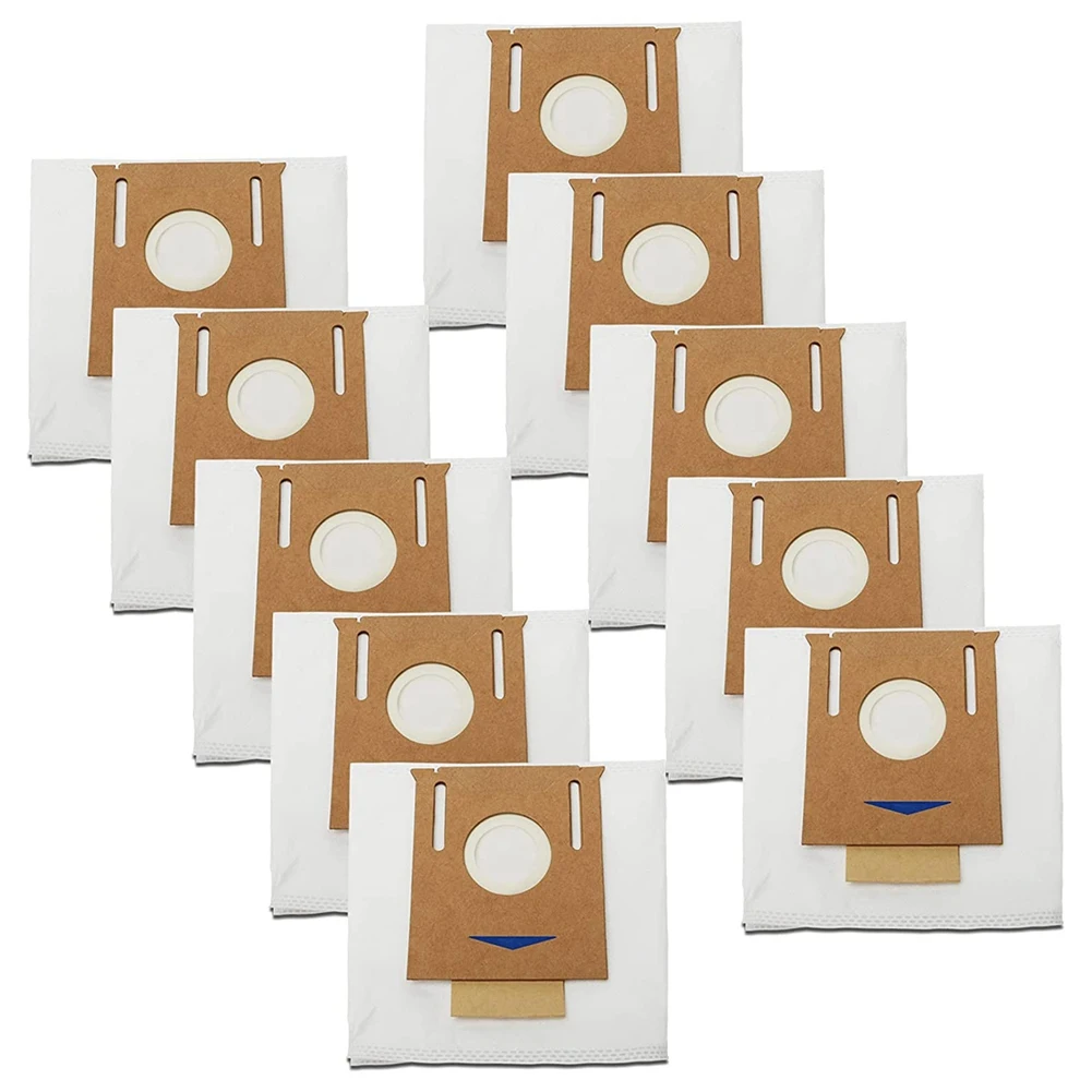 Saco de pó descartável para ECOVACS Deebot, Robot Aspirador, T8, AIVI, T8, T9, N8, DX93, DDX96, 10 Pack Vacuum Bags