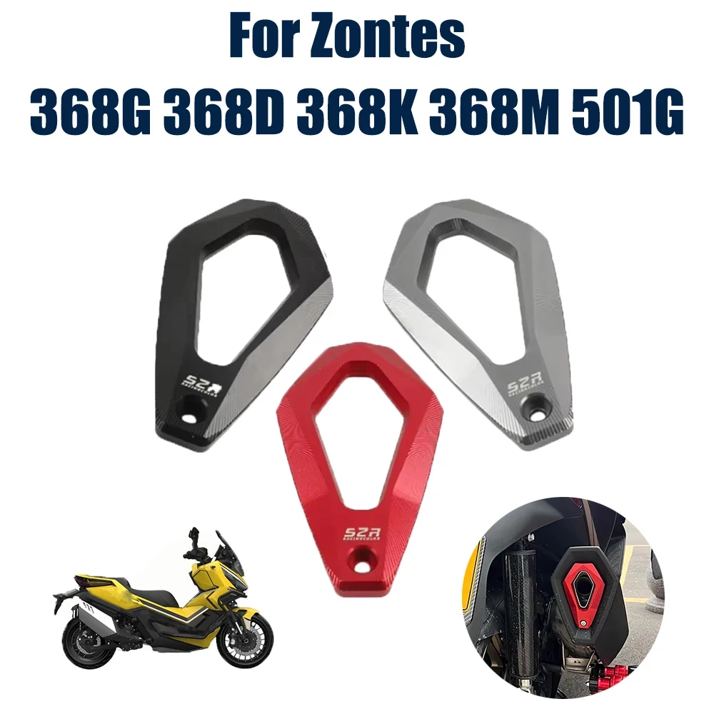 

Motorcycle Accessories Exhaust Pipe Protective Cover Pipe Tail Decorative Muffler Cover Guar For Zontes 368G 368D 368K 368M 501G