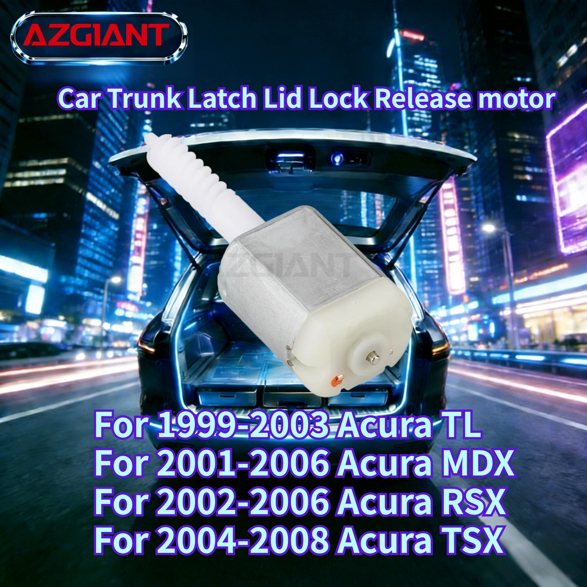 

For 2001-2006 Acura MDX/RSX 2002-2006/TSX 2004-2008 Car Trunk Latch Lid Lock Release motor Brand new parts Auto Accessories OEM