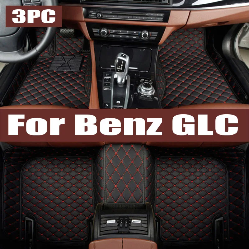 

for Benz GLC 2023 2024 TPE 3D Floor Mats Cargo Liner Trunk/Backrest Pad Waterproof Protective Car trunk mat Left Hand Drive