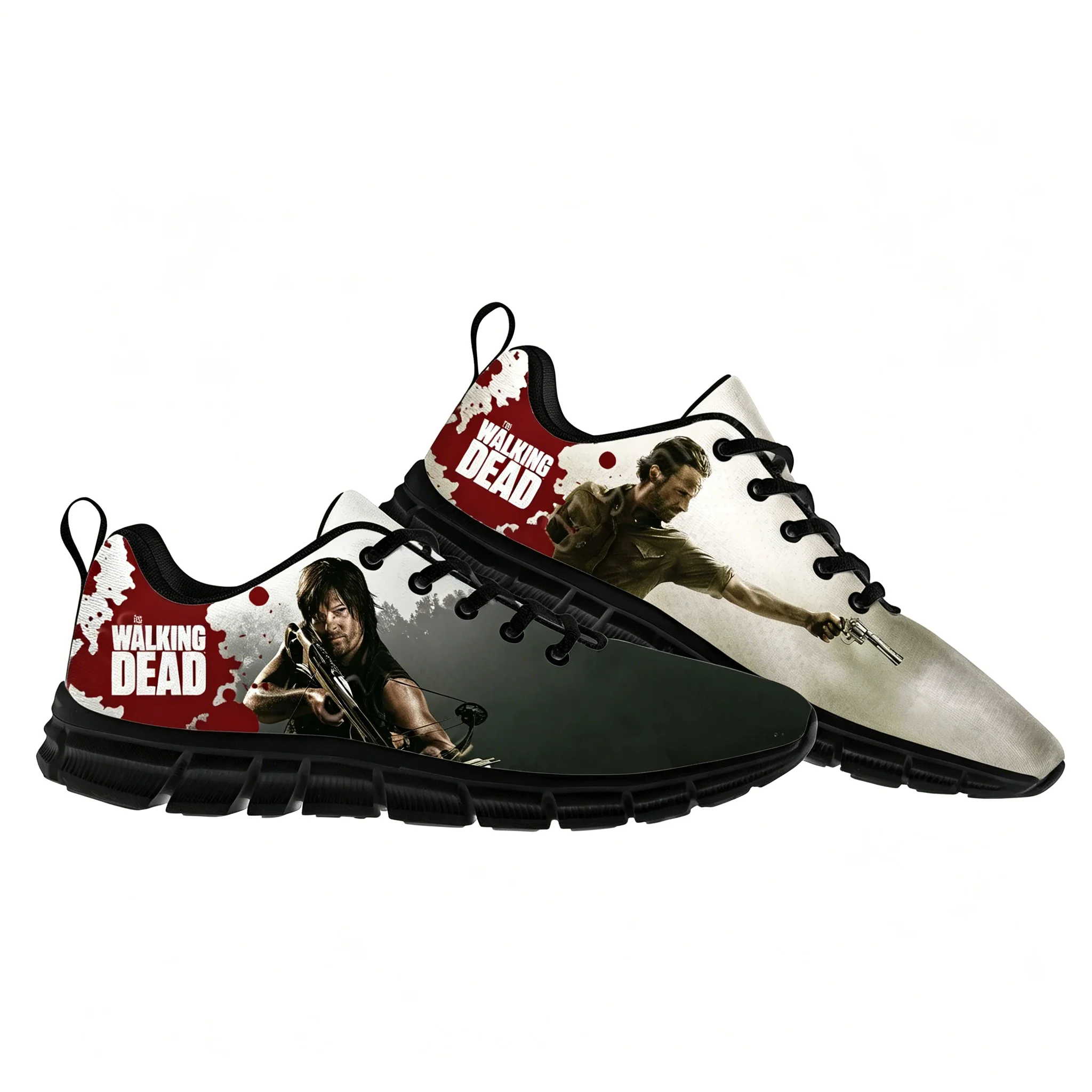 The Walking Dead Horror Sports Shoes Mens Womens Teenager Breathable Sneakers Parent Child Sneaker Couple Custom Shoes