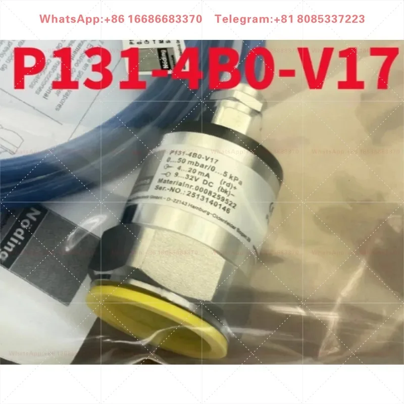 p131-4B0-v17 LD-H-M Slurry Tank Water Level Pressure Sensor 0-5kPa 4-20mA For Industry Use