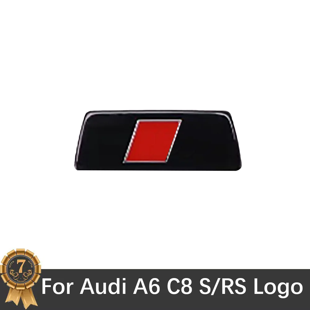 For Audi A6 C8 Steering Wheel S Logo RS Logo