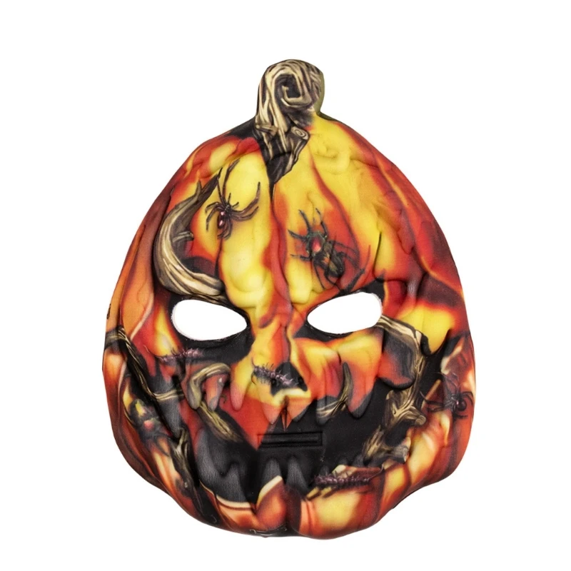 Mascarilla realista EVA máscara del esqueleto calabaza N5KB para las demostraciones etapa