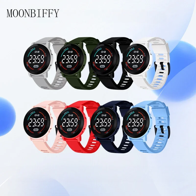 LED Digital Kids Watches Luminous Waterproof Sport Children Watch Silicone Strap Electronic Wrist Watch For Boys Gril reloj niño