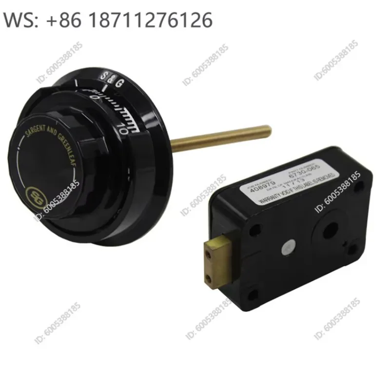 SG6730 three-group code sand gold imported from the United States with ULATM vault door safe mechanical password lock
