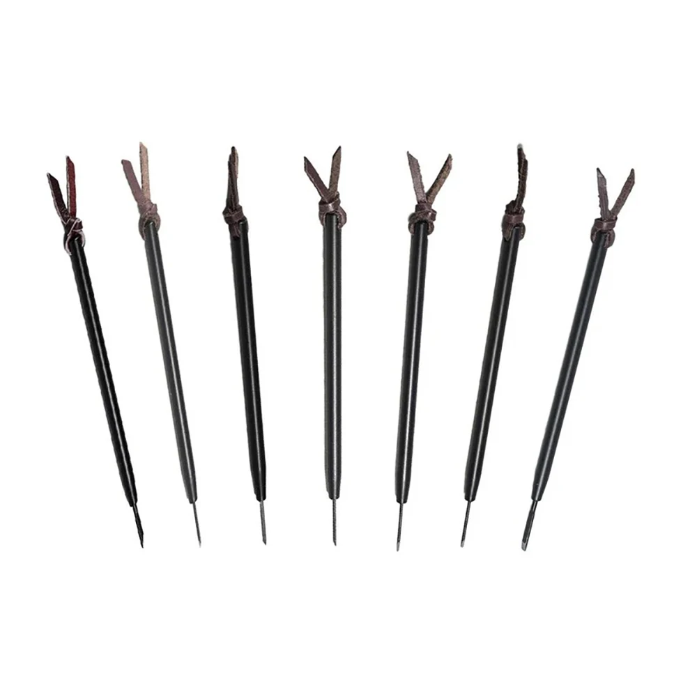 EIGER TOOL 7 Pcs Precision Micro Knife Wax Carvers Kit High Carbon Steel 138mm Japanese Wax Carving Knife Kit for Jewelry Craft