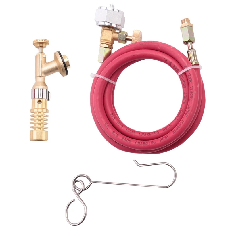 For Mapp Gas Turbo Torch Plumbing Turbo Torch With Hose For Solder Propane Welding Kit