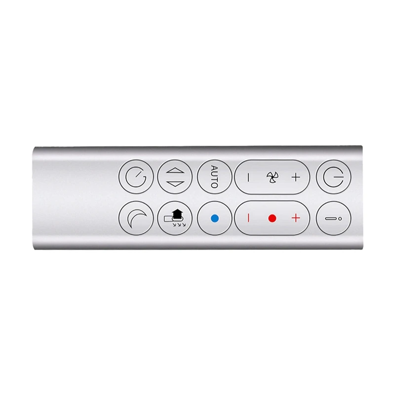 3X Replacement Remote Control Suitable For Dyson HP04 HP05 HP07 Air Purifier Leafless Fan Remote Control Silver