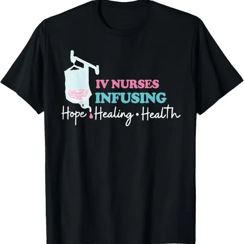 Happy Iv Nurses Day Hand Drawn Infusion Nurse Appreciation T Shirt
