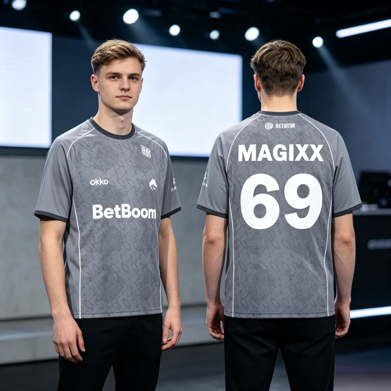 2026 New Team Spirit Jersey Donk Magixx Daily Training Apparel Men's Fan Summer Breathable Crew 3d T-shirt FamilyMatching