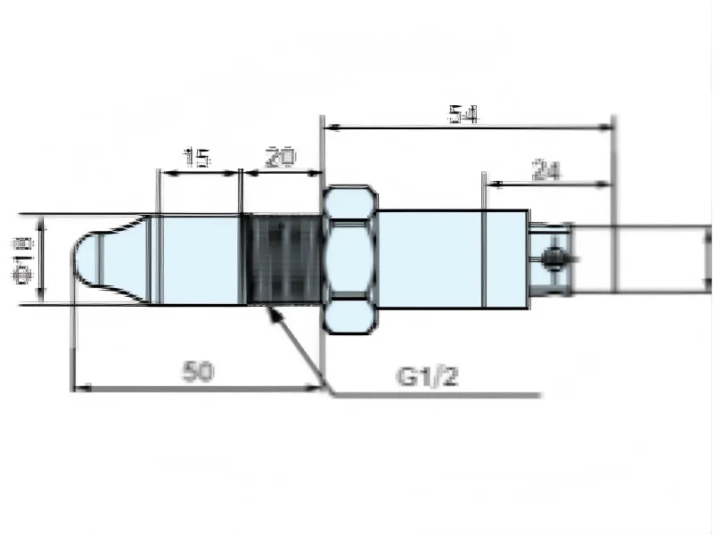 Smart Capacitive Liquid Level Sensor Stainless Steel Point Level Sensor for Tank Monitoring view 3