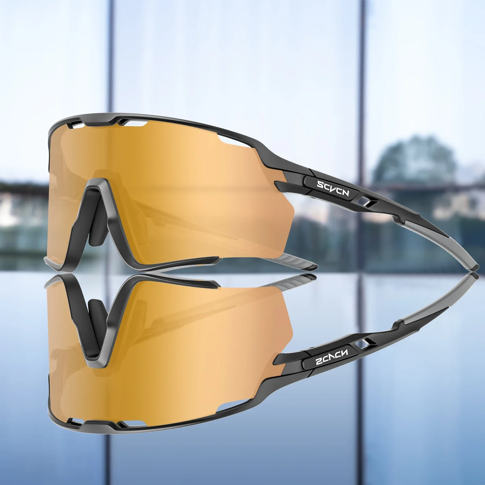 

SCVCN UV400 велосипедные очки для горного и шоссейного велосипеда, разноцветные солнцезащитные очки для бега, пешего туризма, вождения, езды на велосипеде для мужчин, очки