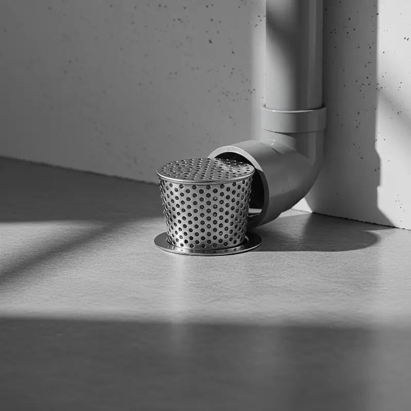 Rooftop Floor Drain Cover Anti Rodent Anti Blocking Outer Mesh Strainer 1Pcs for Outdoor Patio Balcony Drain Protection
