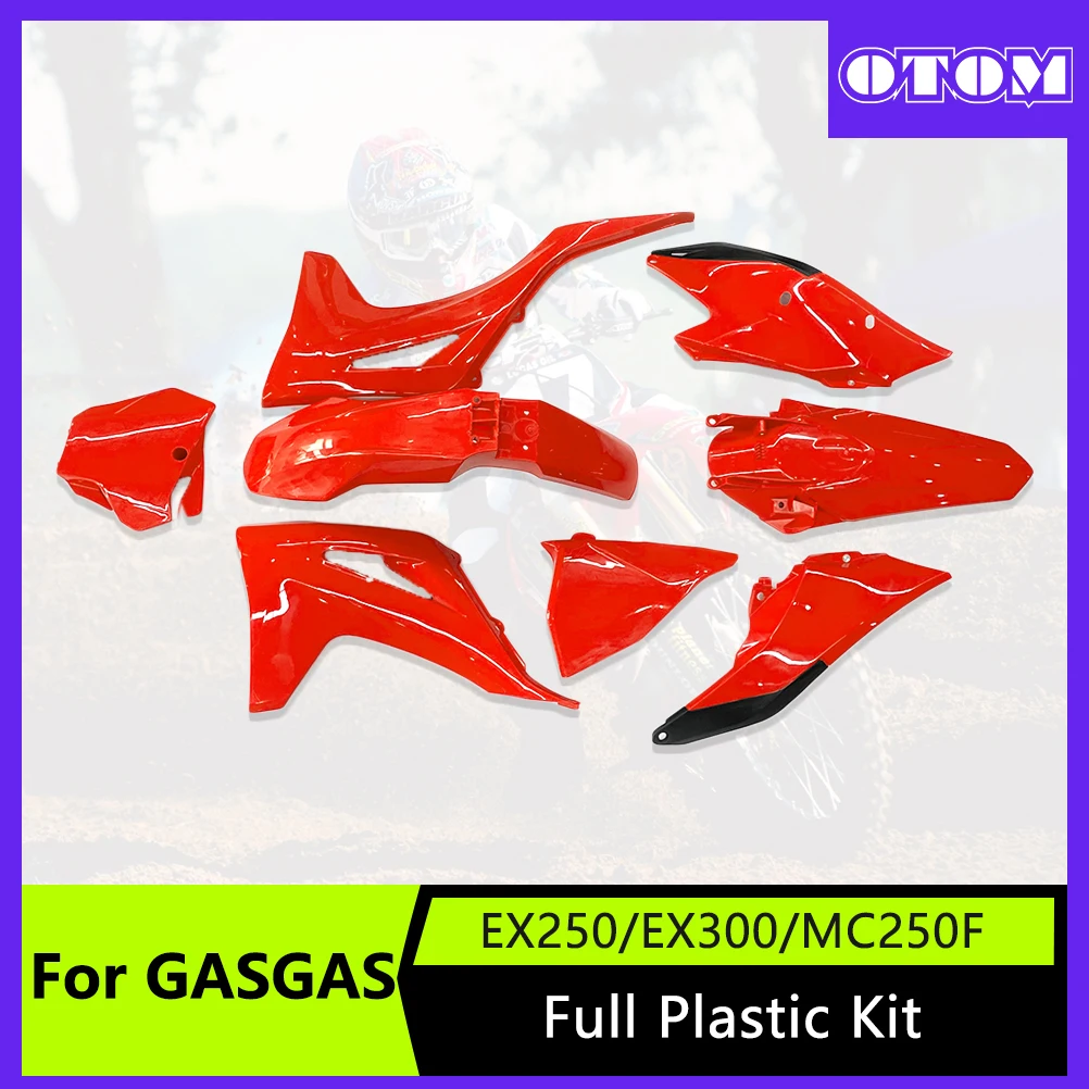 

OTOM Motorcycle 21-22 Body Plastic Cover Fairing Kit Mudguard Fairing Side Panels Fender Fuel Tank For GASGAS EX250/300 MC250F