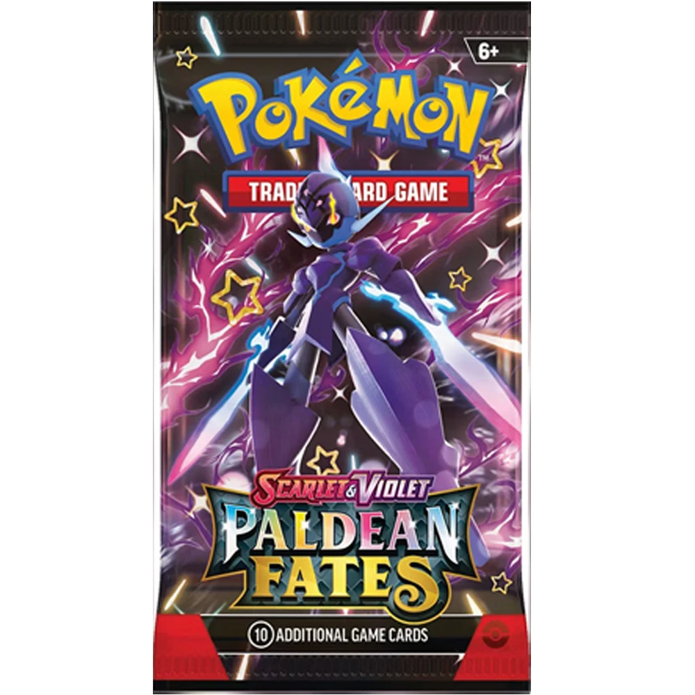 Pokemon TCG is emphasizing shiny Pokemon and pocket monsters with the Scarlet and Violet – Paldean Fates Children\'s toys
