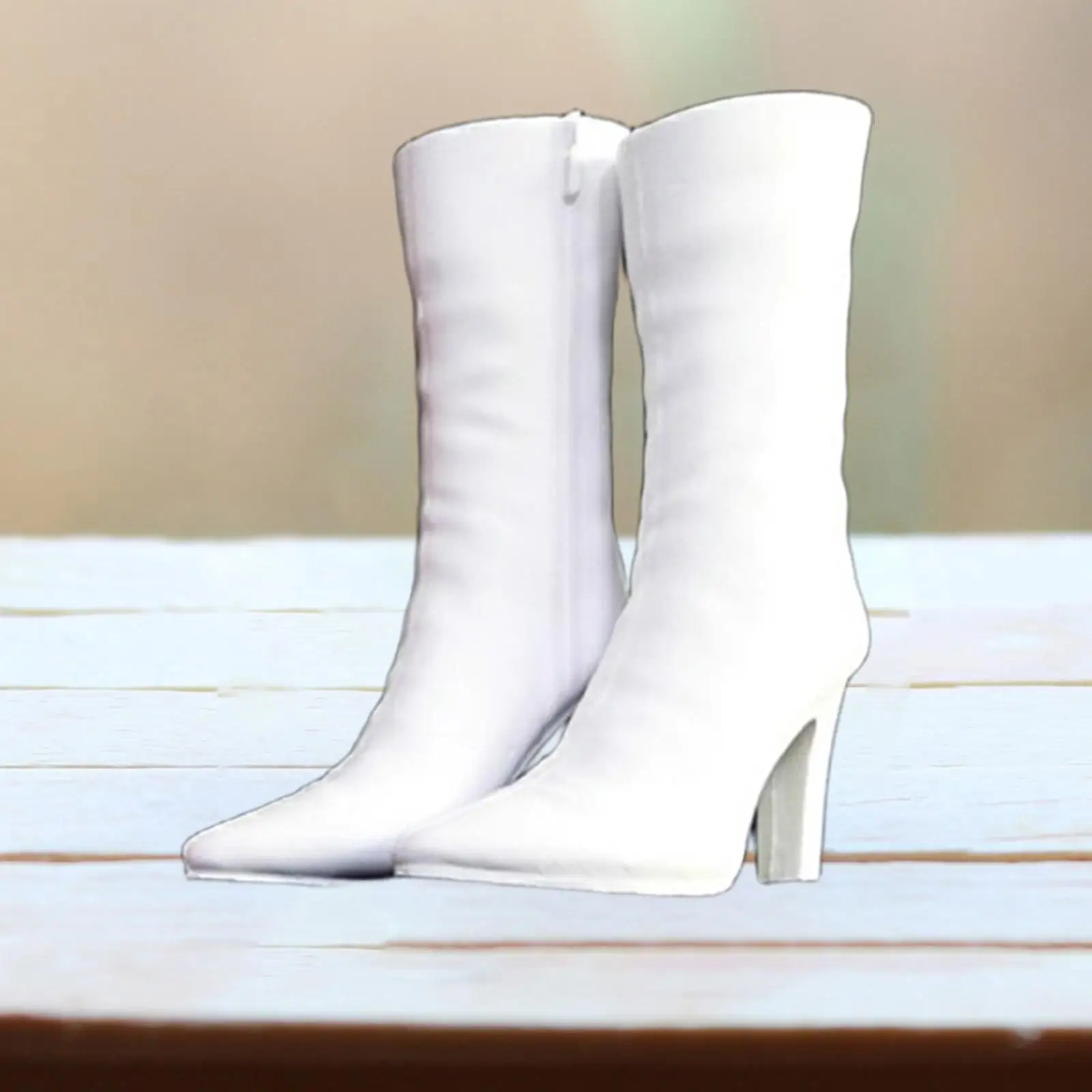 Botte courte décontractée, mode, élégante, bottes à bout pointu, chaussures de poupée pour accessoire de figurine d'action de 12 pouces, échelle 1:6