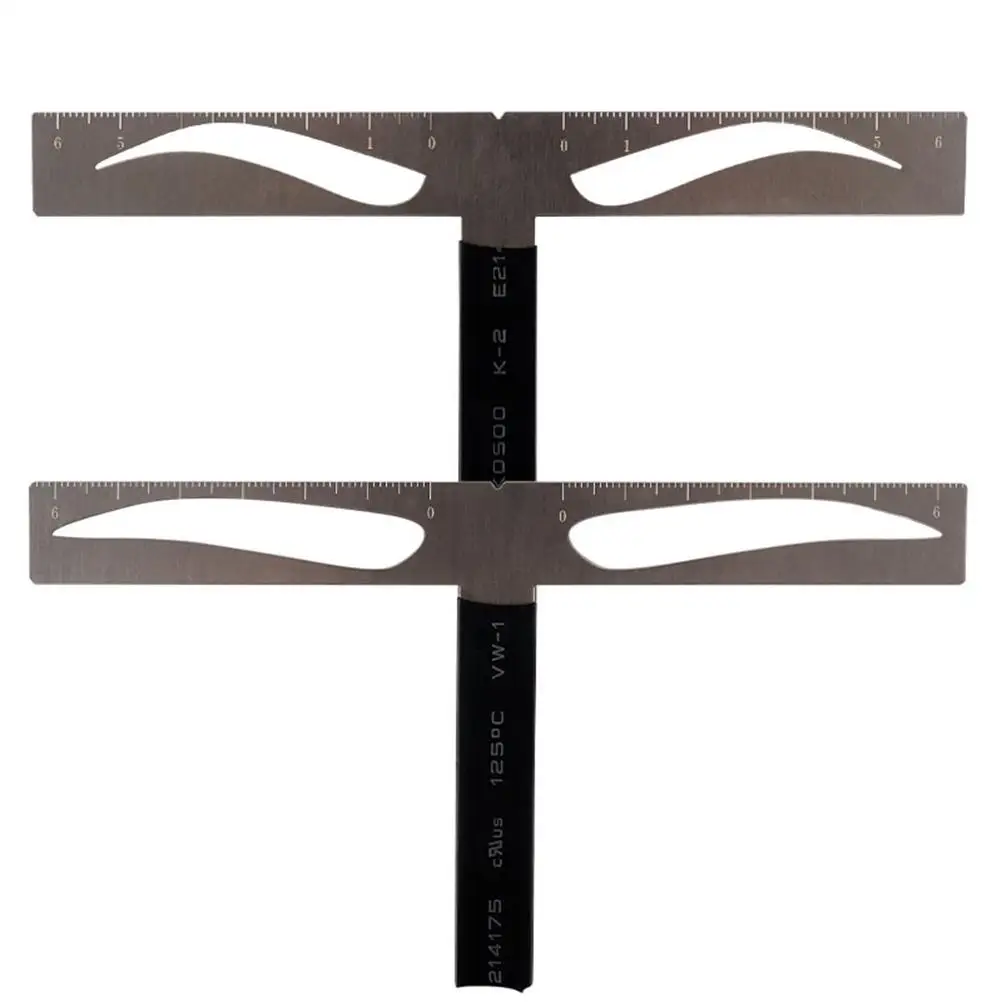 

Eyebrow Positioning Shaping Stencils Template Measuring Guide Eyebrow Ruler Brow Stencils Kit Three Point Ruler Drawing Tool