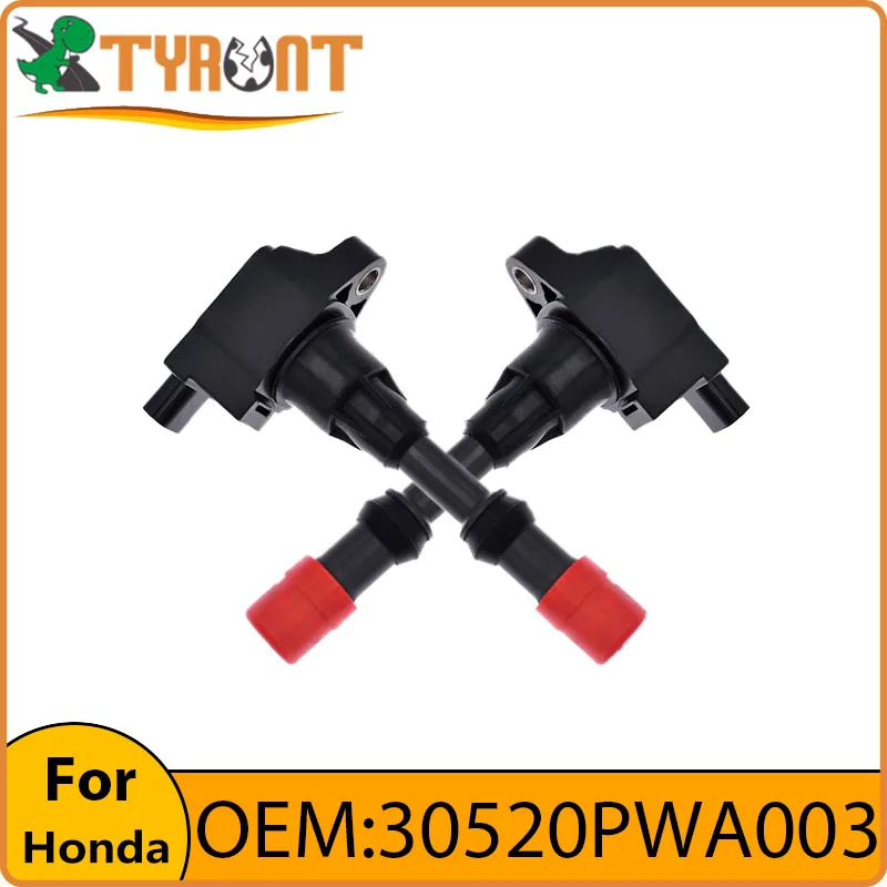 

4/8pcs TYRNT New High Quality Front Rear Ignition Coil 30520PWA003 For Honda CITY FIT JAZZ Civic Replacement Parts