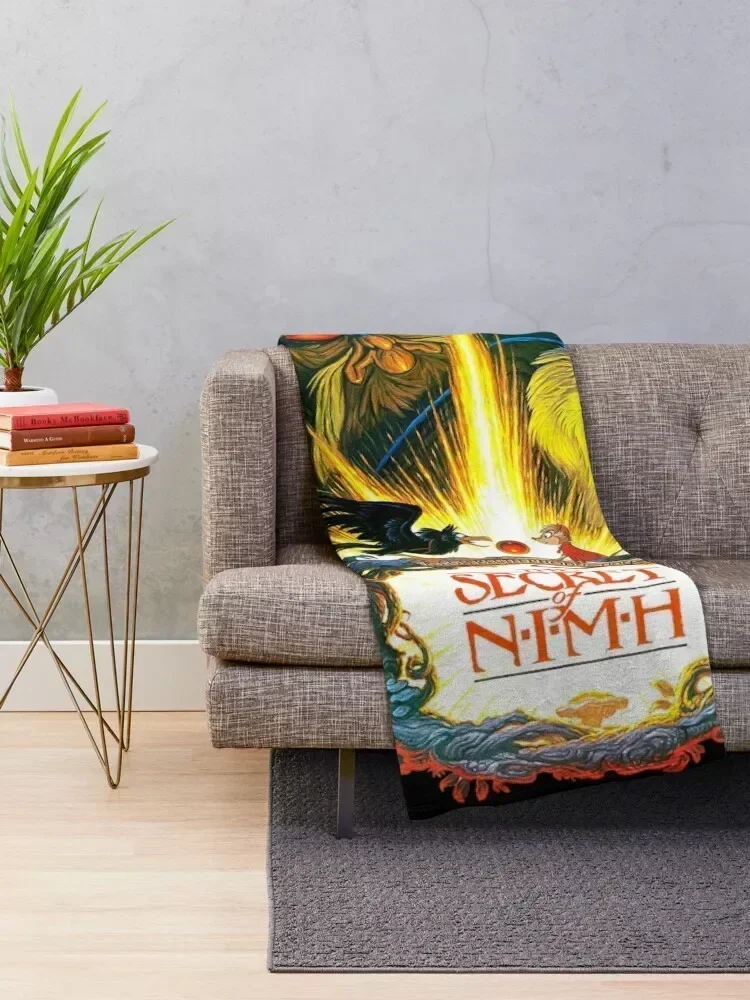 The Secret of Nimh Throw Blanket Cute Large Flannel Blankets