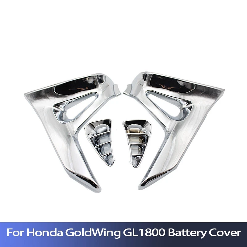 For Honda Goldwing GL 1800 GL1800 Triple-Cornered Cover Left Right Battery Cover Motorcycle Parts Modified Accessories