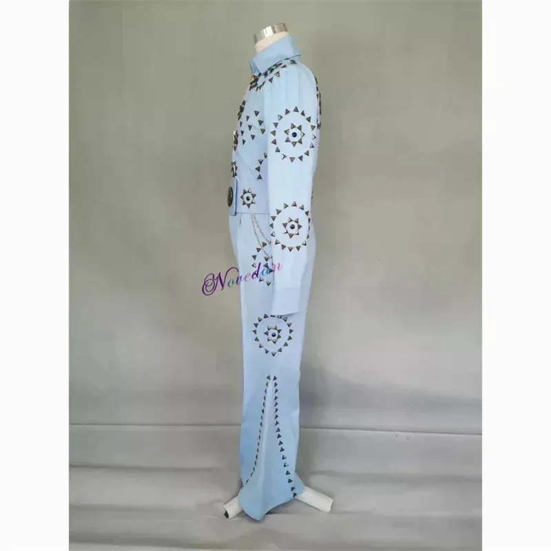 2026 2025 جديد فاخر عالي الجودة الفيس بريسلي الماس روك المغني تأثيري قاعة الرقص أداء زي الحفلات م ★ ☆ ❤ ★ ☆