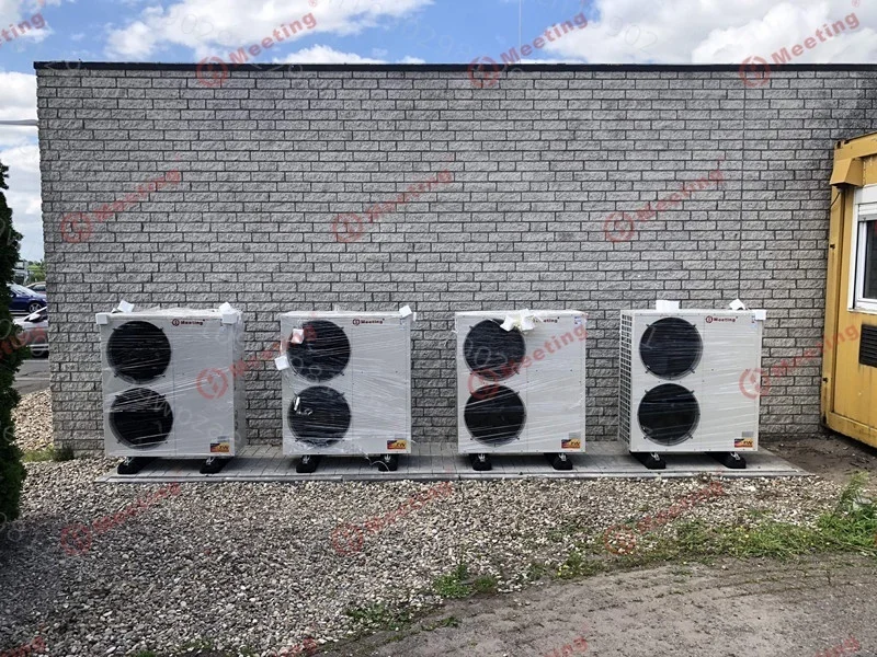 OEM Factory R32 18KW EVI Low Ambient Air Source Heat Pump Europe Heating and Domestic Hot Water