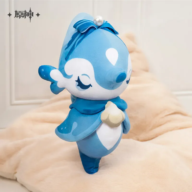 miHoYo Ufficiale Genshin Impact GENSHIN Gioco Cavalluccio marino Cosplay Ciondolo in peluche Anime Cuscino Accessori Decorazione Regali di Halloween